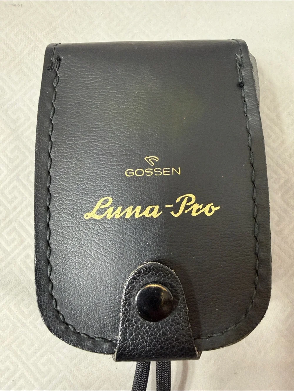 Vintage Gossen Luna-Pro Light Meter with Case Made in Germany Gray and Silver